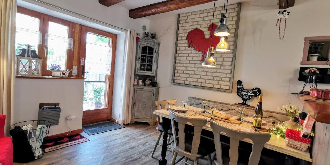 Gite Le Coq Rouge Eguisheim Exterior foto